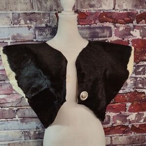 Custom Cowhide Vest